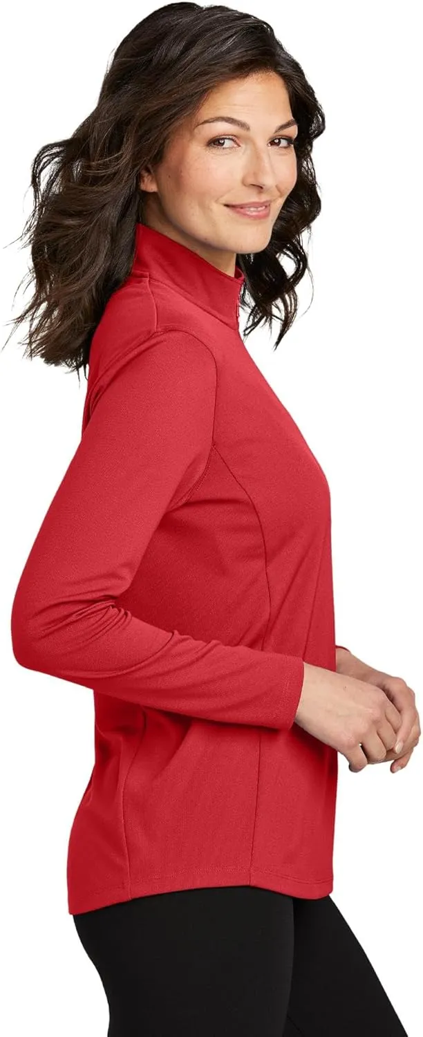 Port Authority Ladies Dry Zone UV Micro-Mesh 1/4-Zip