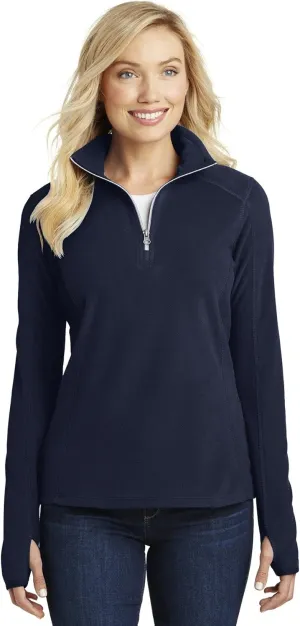 Port Authority Ladies Microfleece 1/2-Zip Pullover