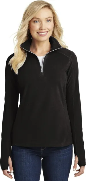 Port Authority Ladies Microfleece 1/2-Zip Pullover