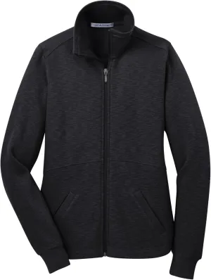 Port Authority Ladies Slub Fleece Full-Zip Jacket
