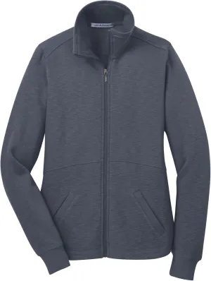 Port Authority Ladies Slub Fleece Full-Zip Jacket