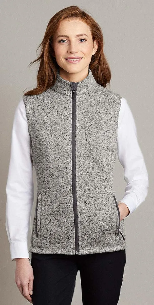 Port Authority Ladies Sweater Fleece Vest