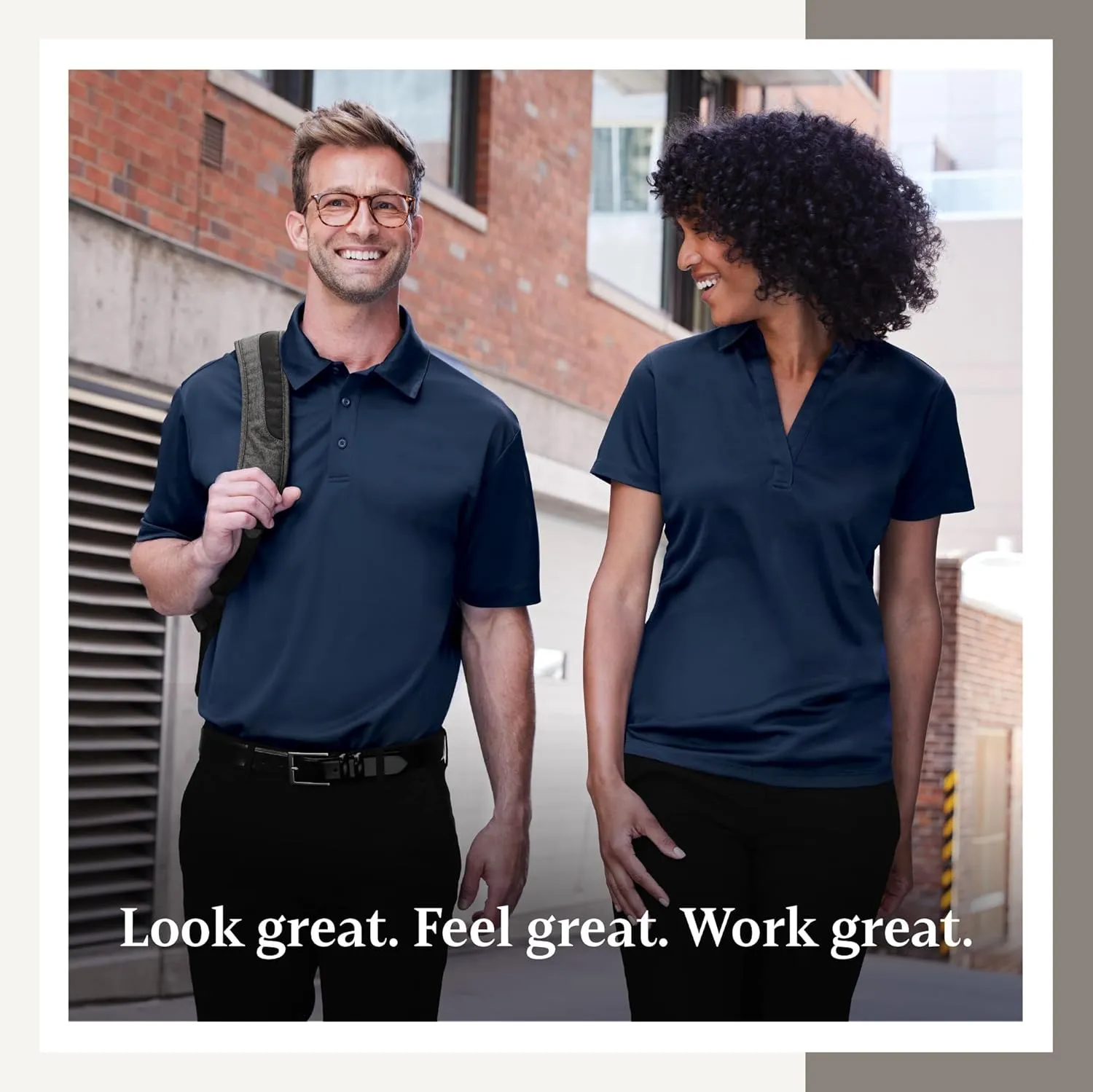 Port Authority Performance Fine Jacquard Polo