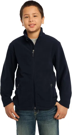 Port Authority Youth Value Fleece Jacket> True Navy Y217