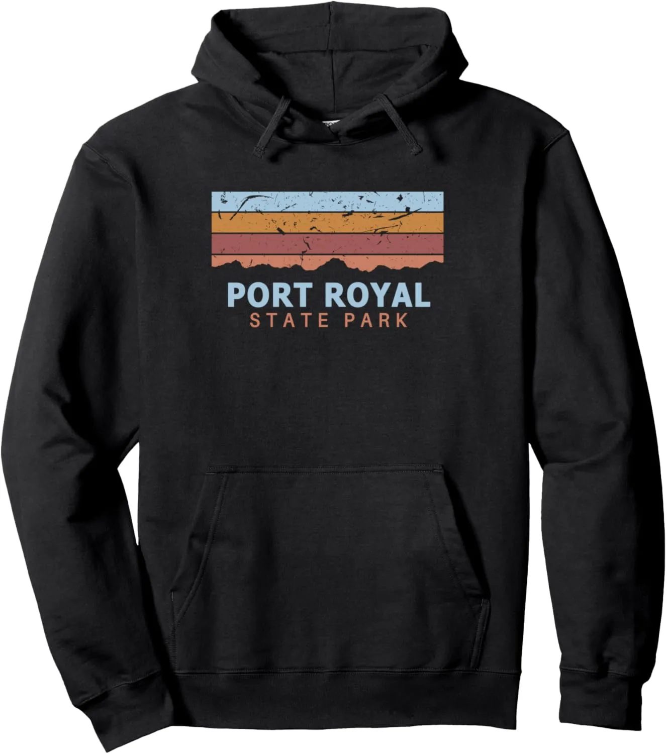 Port Royal State Park Tennessee Retro Cool Pullover Hoodie