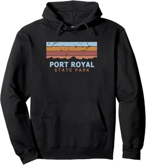 Port Royal State Park Tennessee Retro Cool Pullover Hoodie