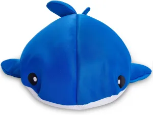 Posh Creations Floating Animal Pool Floats and Noodles with EPS for Kids, Teens and Adults, Comfy Stuffed Pool Float for Lounging, Mesh