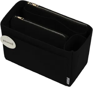 Purse Organizer Insert, Handbag Organizer, Bag in Bag Organizer, Perfect for Speedy Neverfull and More, 5 Sizes(Medium， Black)
