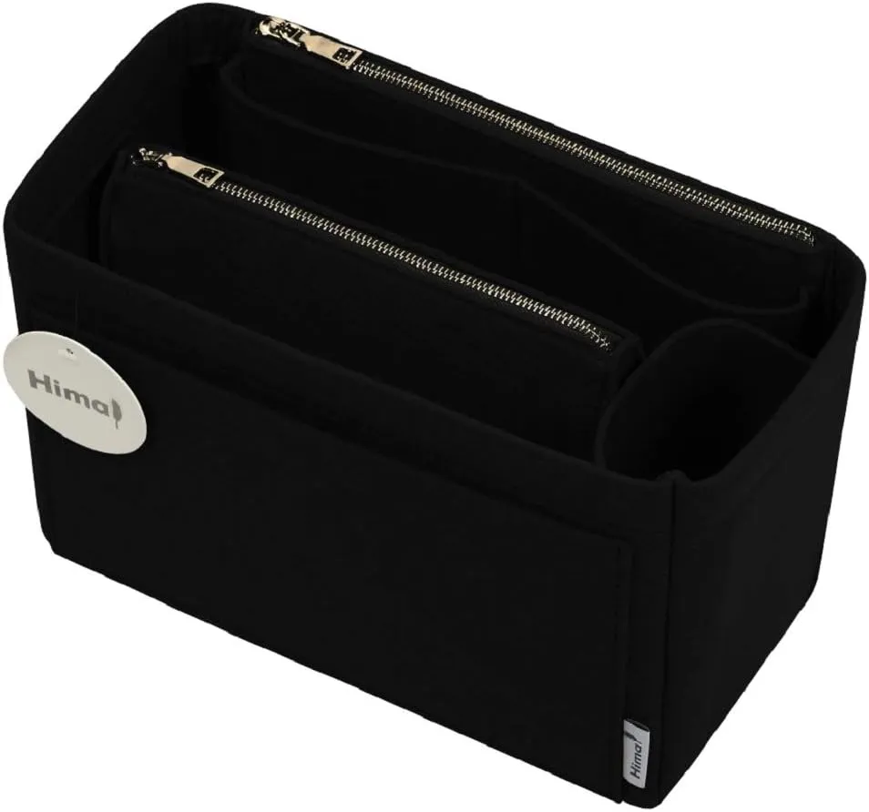 Purse Organizer Insert, Handbag Organizer, Bag in Bag Organizer, Perfect for Speedy Neverfull and More, 5 Sizes(Medium， Black)