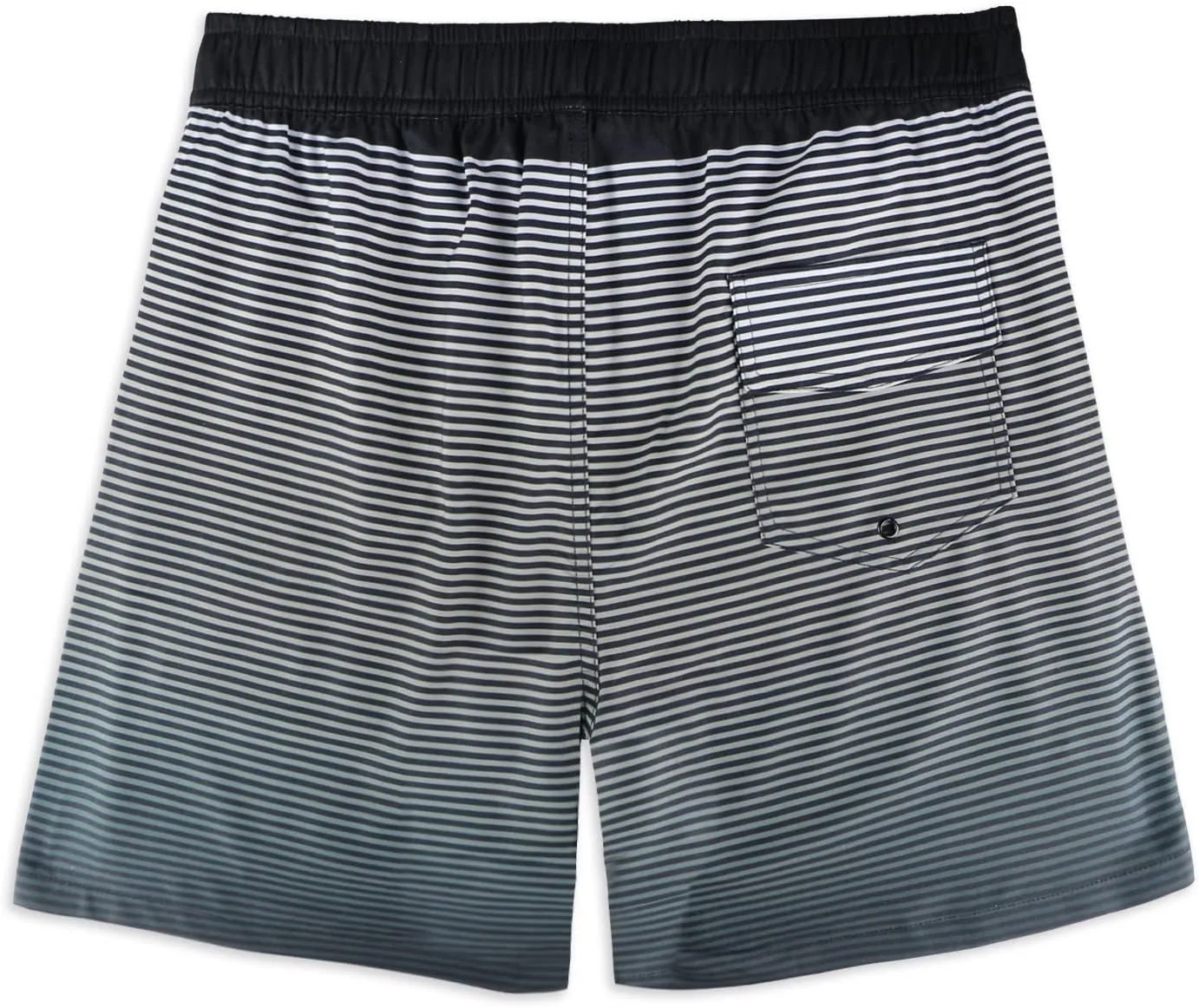 QRANSS Mens Swim Trunks with Compression Lined 7'' Swim Shorts Quick Dry Swimwear Boardshorts with Boxer Brief Liner
