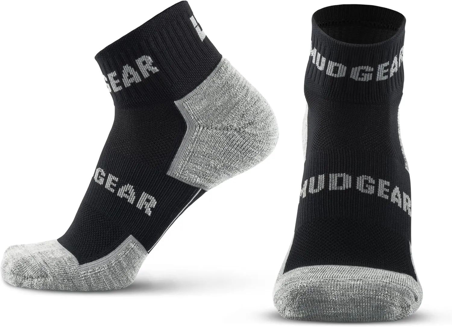 Quarter Crew Trail Running Socks, Blister-Resistant, Sweat-Resistant for Running, Hiking, Cycling & Outdoor