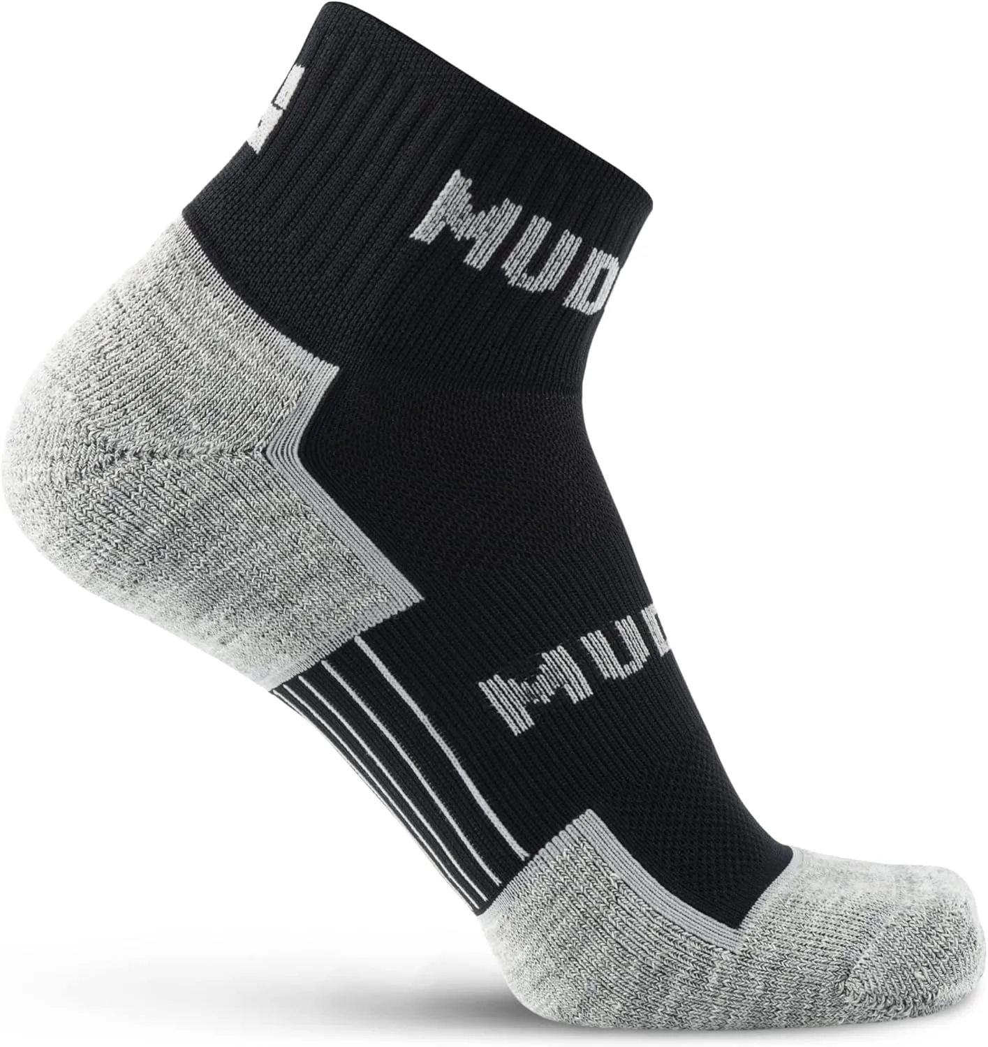 Quarter Crew Trail Running Socks, Blister-Resistant, Sweat-Resistant for Running, Hiking, Cycling & Outdoor