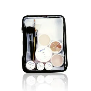Rectangular zipper Transparent PVC Makeup Clear Bag- Medium