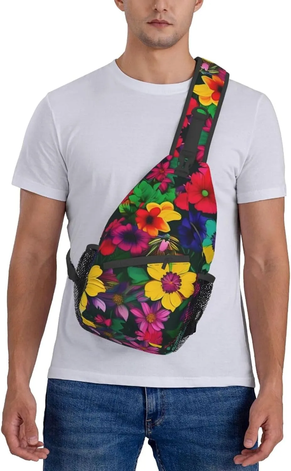 Red Wine Cellar Unisex Daypack Chest Pack â€“ Lightweight & Stylish Hiking Rucksack, Versatile Messenger Bag