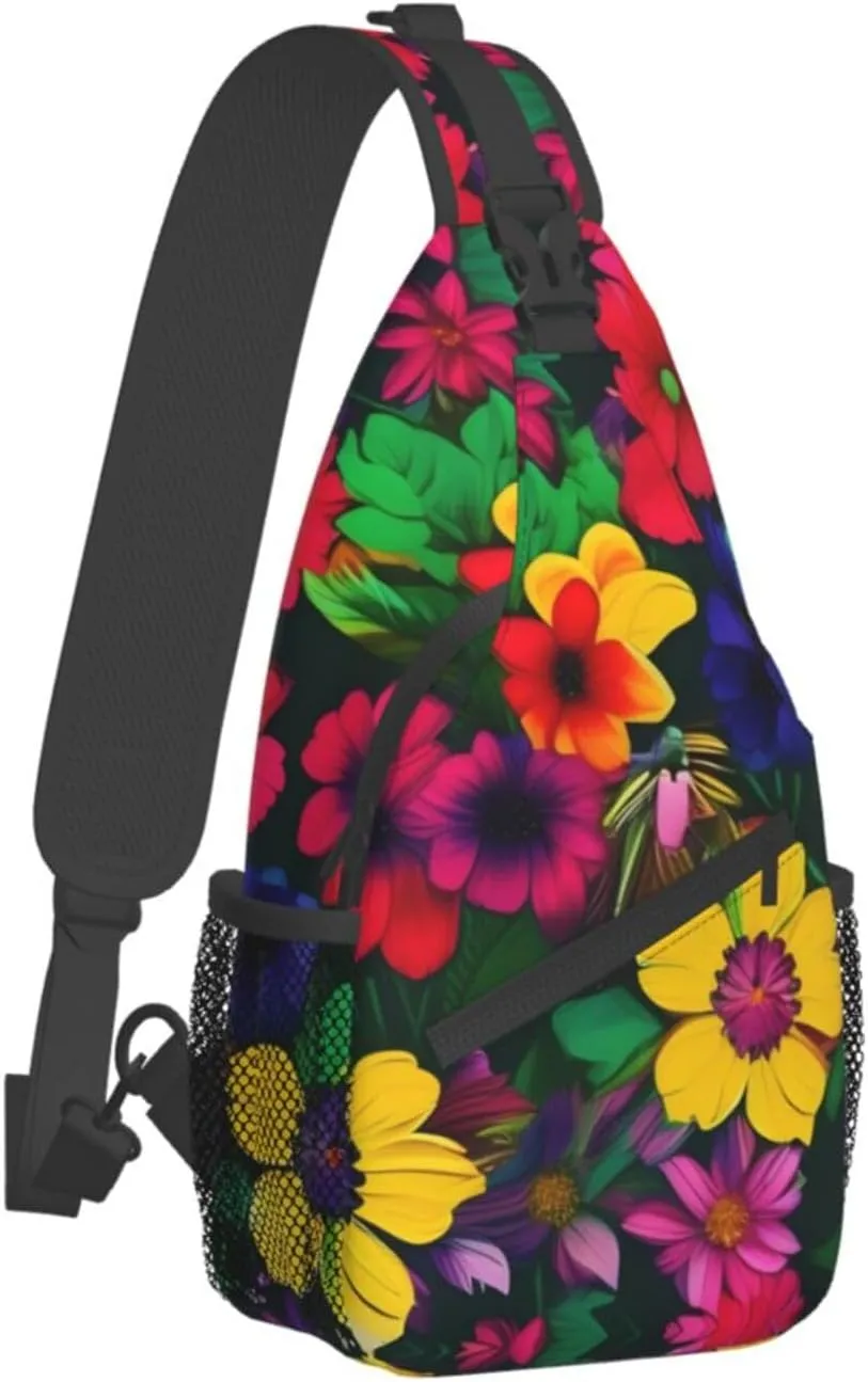 Red Wine Cellar Unisex Daypack Chest Pack â€“ Lightweight & Stylish Hiking Rucksack, Versatile Messenger Bag