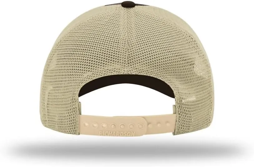 Richardson 111 Garment Washed Trucker Snapback Hat Bundle with THP Cap Catcher