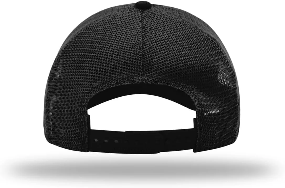 Richardson 111 Garment Washed Trucker Snapback Hat Bundle with THP Cap Catcher