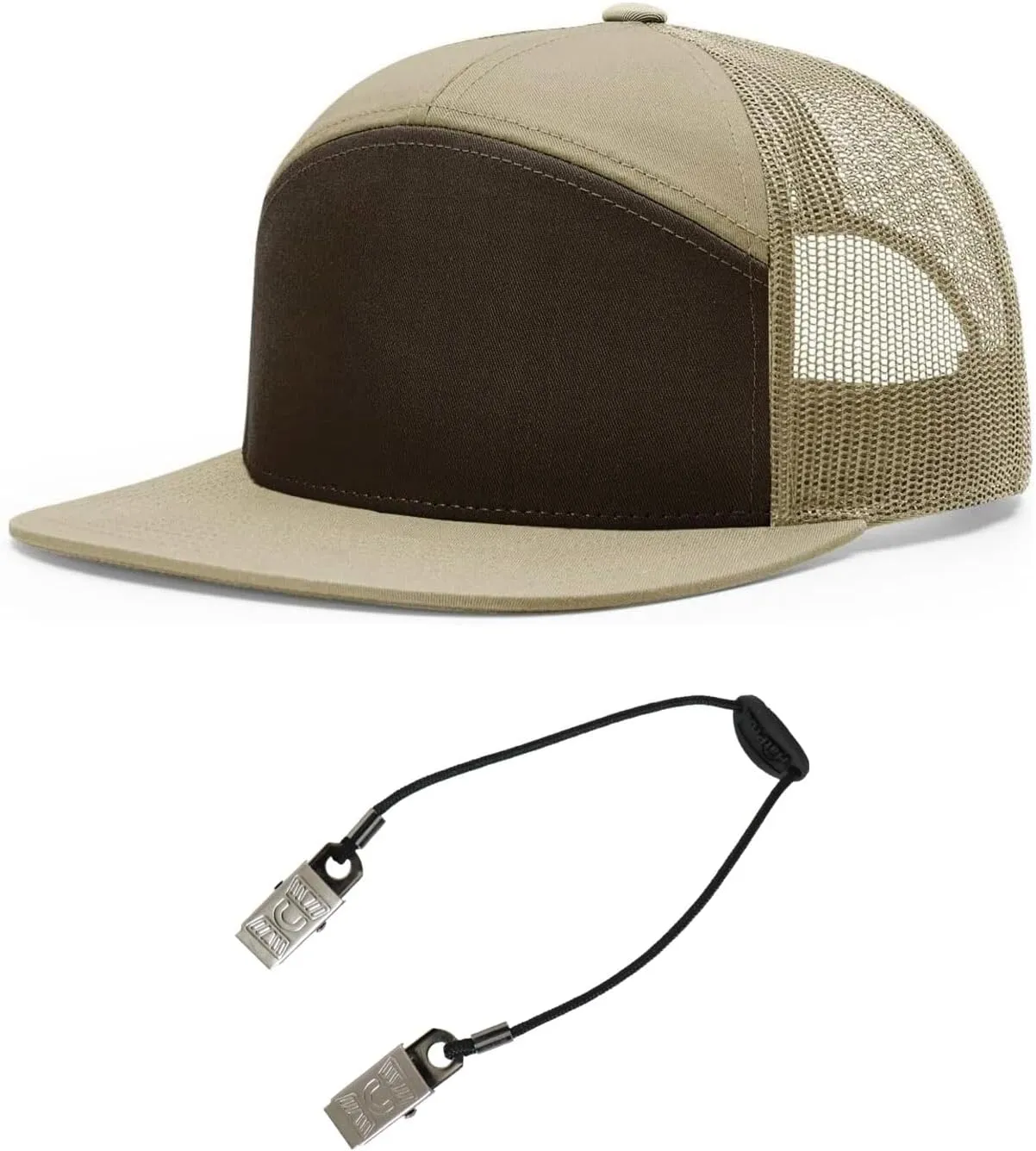 Richardson 168 Hi-Pro Trucker Snapback Cap Bundle with THP Cap Catcher