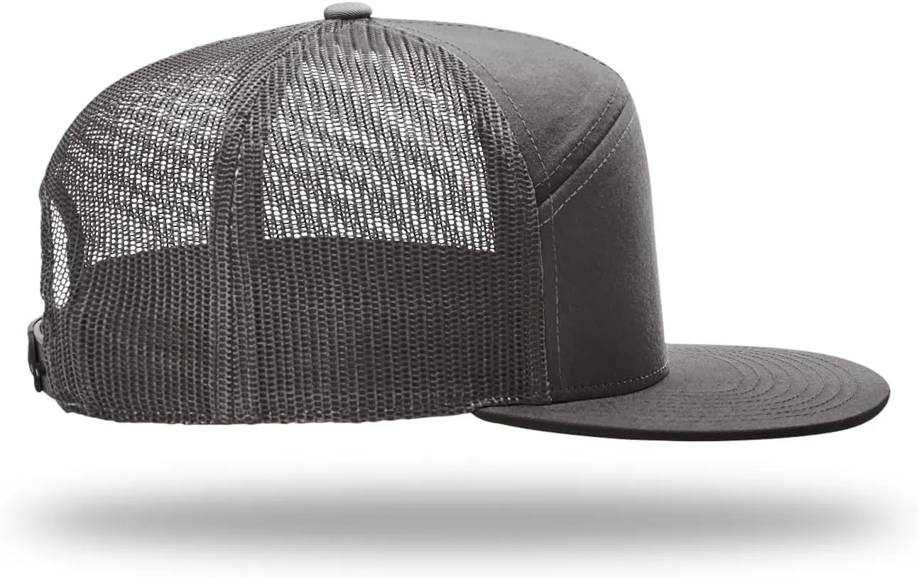 Richardson 168 Hi-Pro Trucker Snapback Cap Bundle with THP Cap Catcher