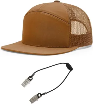 Richardson 168 Hi-Pro Trucker Snapback Cap Bundle with THP Cap Catcher