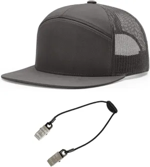 Richardson 168 Hi-Pro Trucker Snapback Cap Bundle with THP Cap Catcher