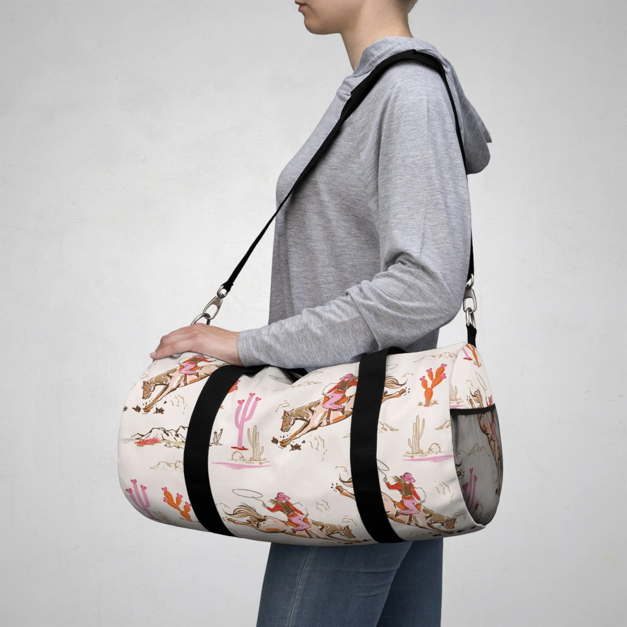 Ride 'Em Cowgirl Duffel Bag