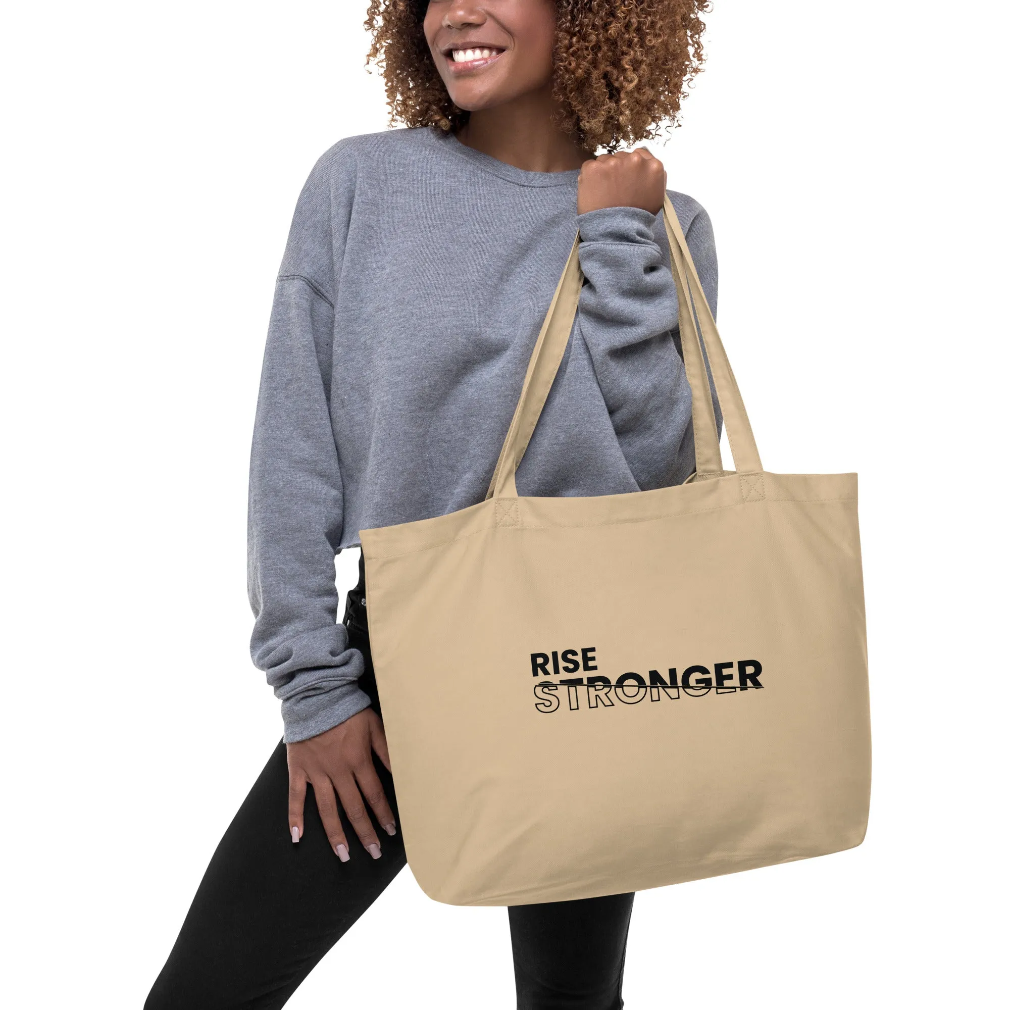Rise Stronger - Empowerment Tote Bag