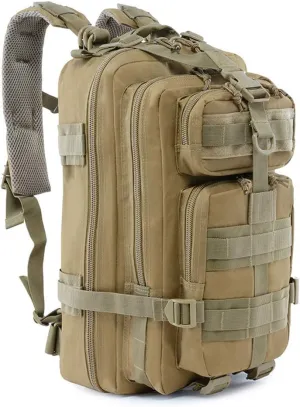 ROARING FIRE Military Tactical Assault Backpack, EDC Outdoor Backpack, Trekking Backpack, 30L Army Rucksack Molle Pack, Go Bag, Get Home Bag for EDC, Camping, Hiking