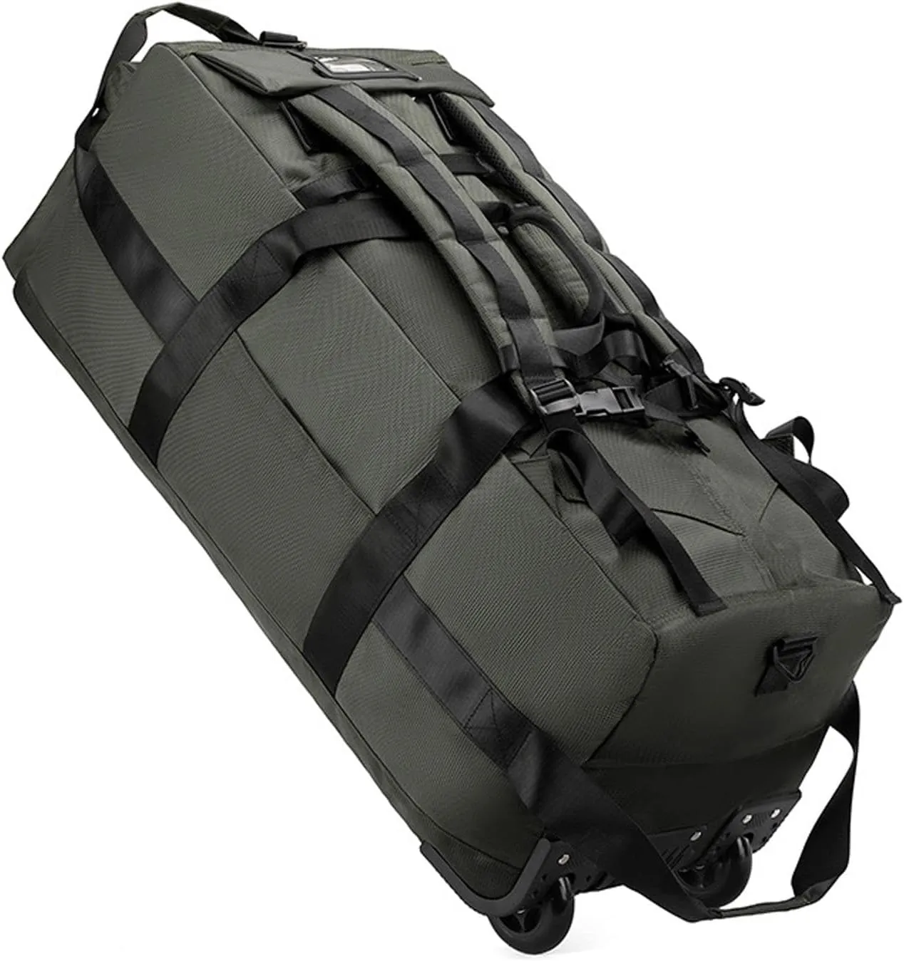 Rolling Trolley Bag with Wheels for Travel And Outdoor Activities, Green