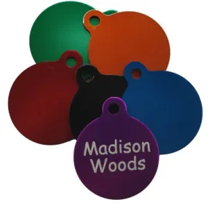 Round Name Tags