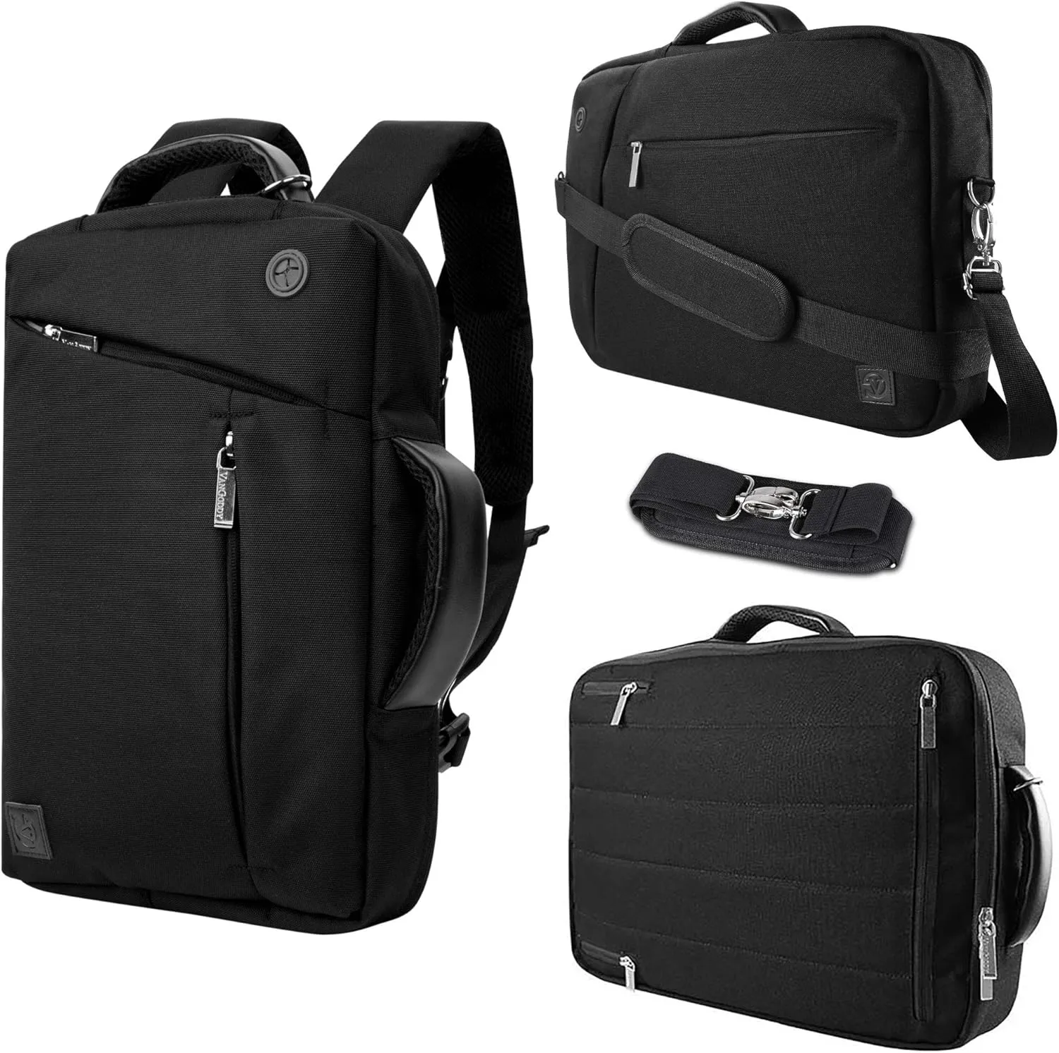 ROXIE 13 13.3 14 15 15.6 17.3 Inch Laptop Shoulder Messenger Bag for Men Women