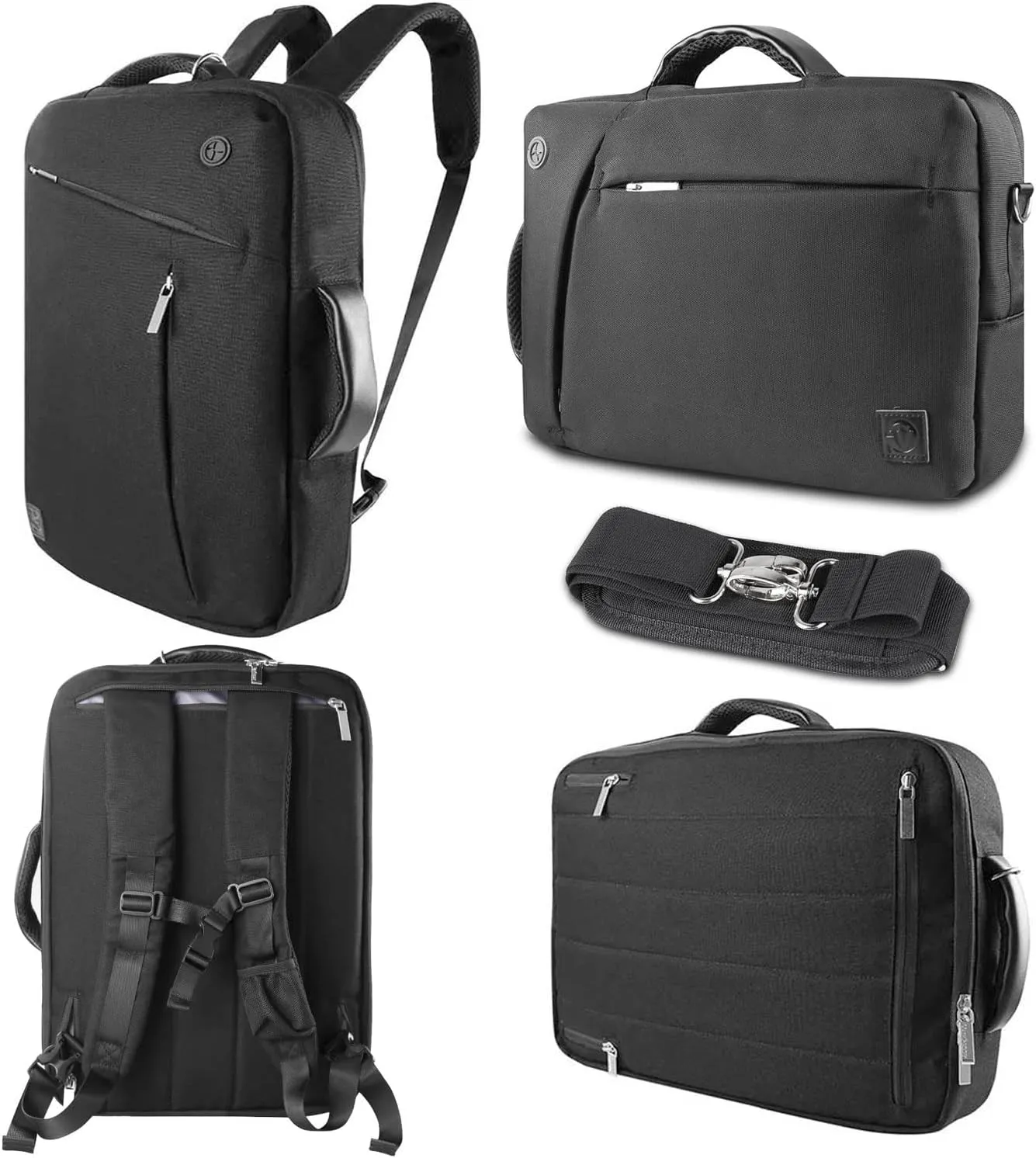 ROXIE Laptop Briefcase 13 13.3 13.5 14 Inch Travel Backpack Shoulder Bag for MacBook Pro 14, Surface Laptop/Book, Zenbook ThinkPad 14