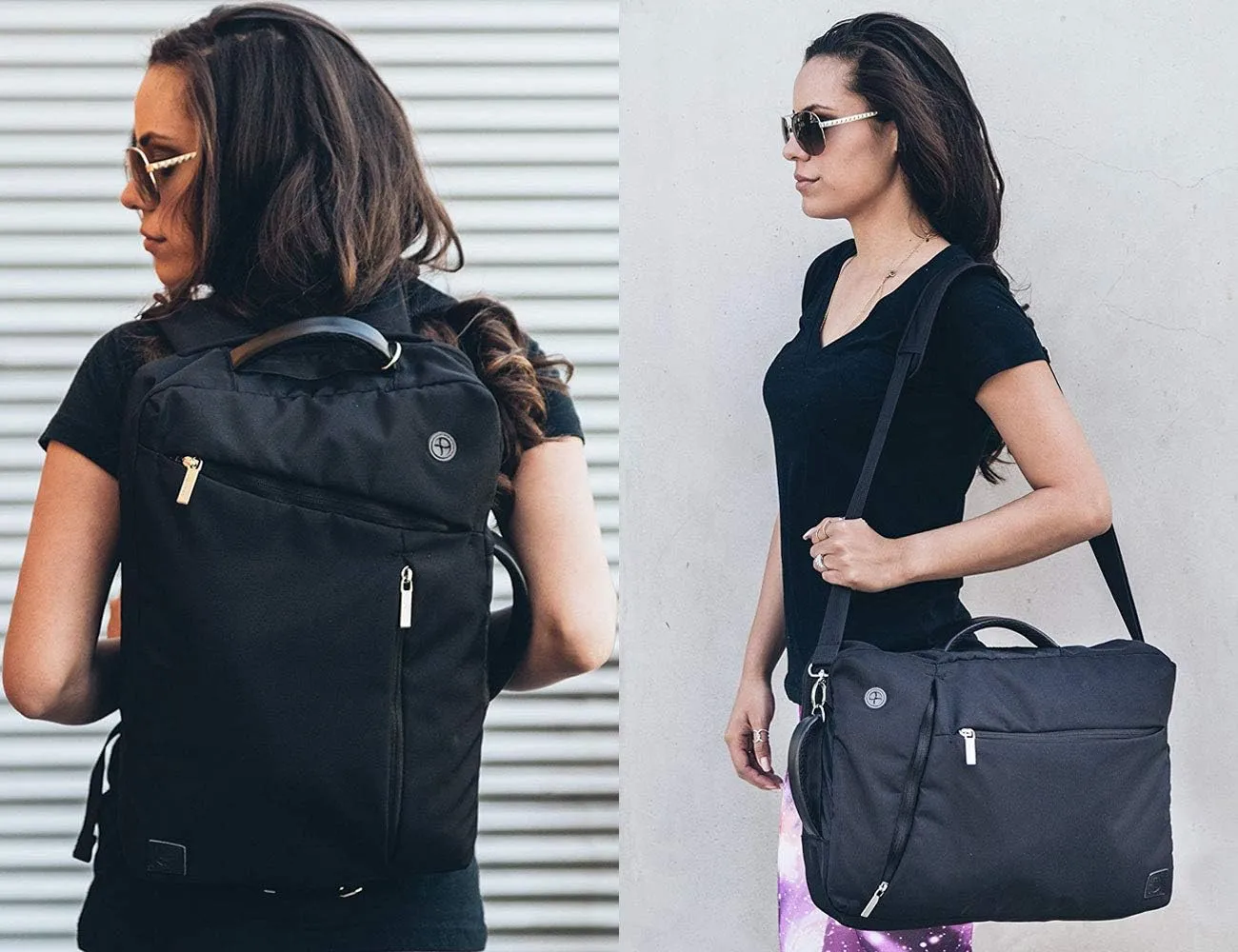 ROXIE Laptop Briefcase 13 13.3 13.5 14 Inch Travel Backpack Shoulder Bag for MacBook Pro 14, Surface Laptop/Book, Zenbook ThinkPad 14