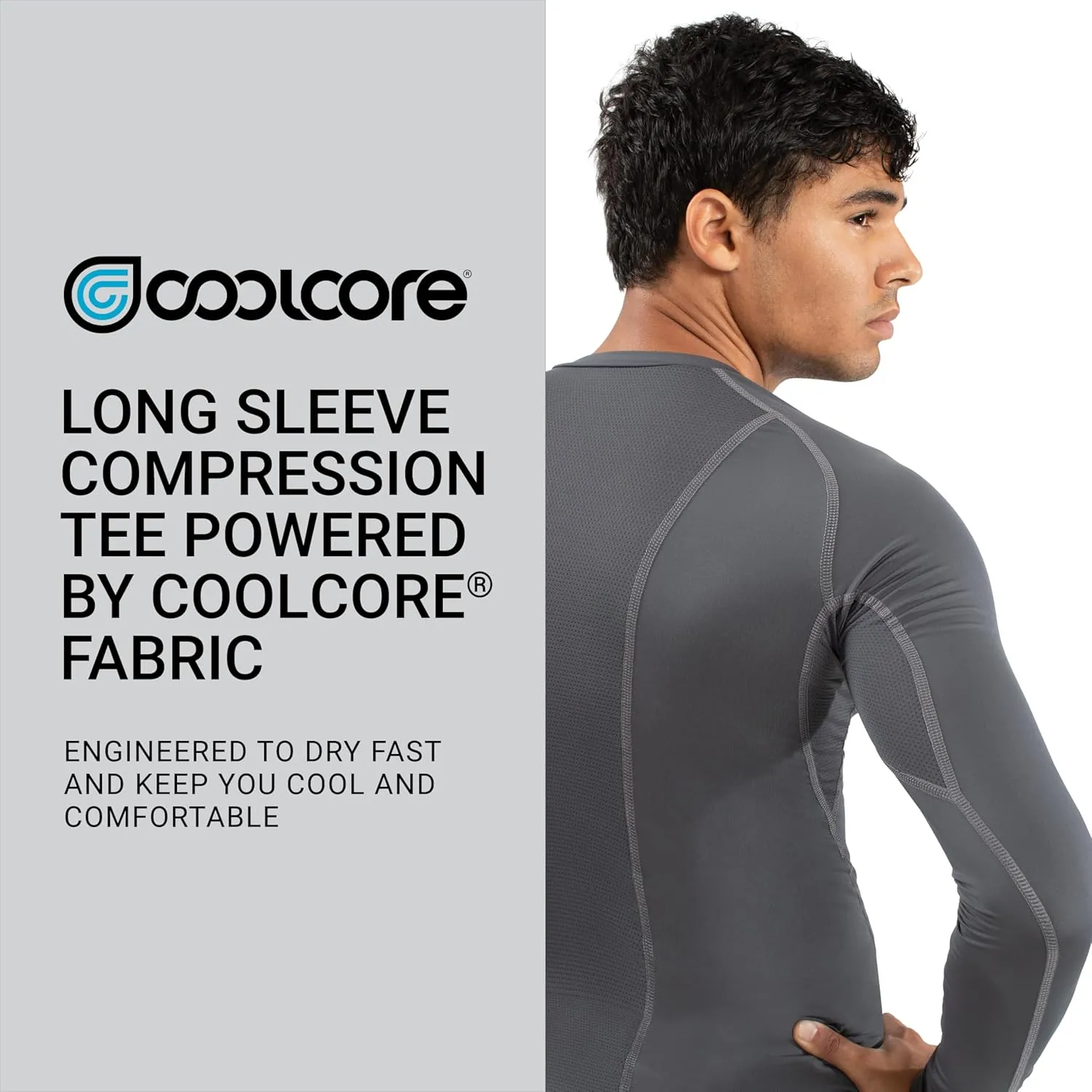 Russell Athletic Men's Long Sleeve Compression Tee