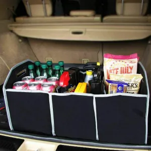 Rynx | Extra Large Luggage Organizer and Collapsible Storage with 3 Compartments