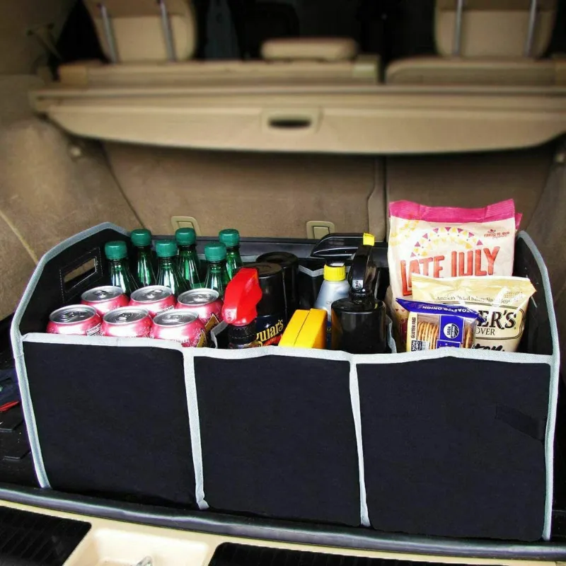 Rynx | Extra Large Luggage Organizer and Collapsible Storage with 3 Compartments