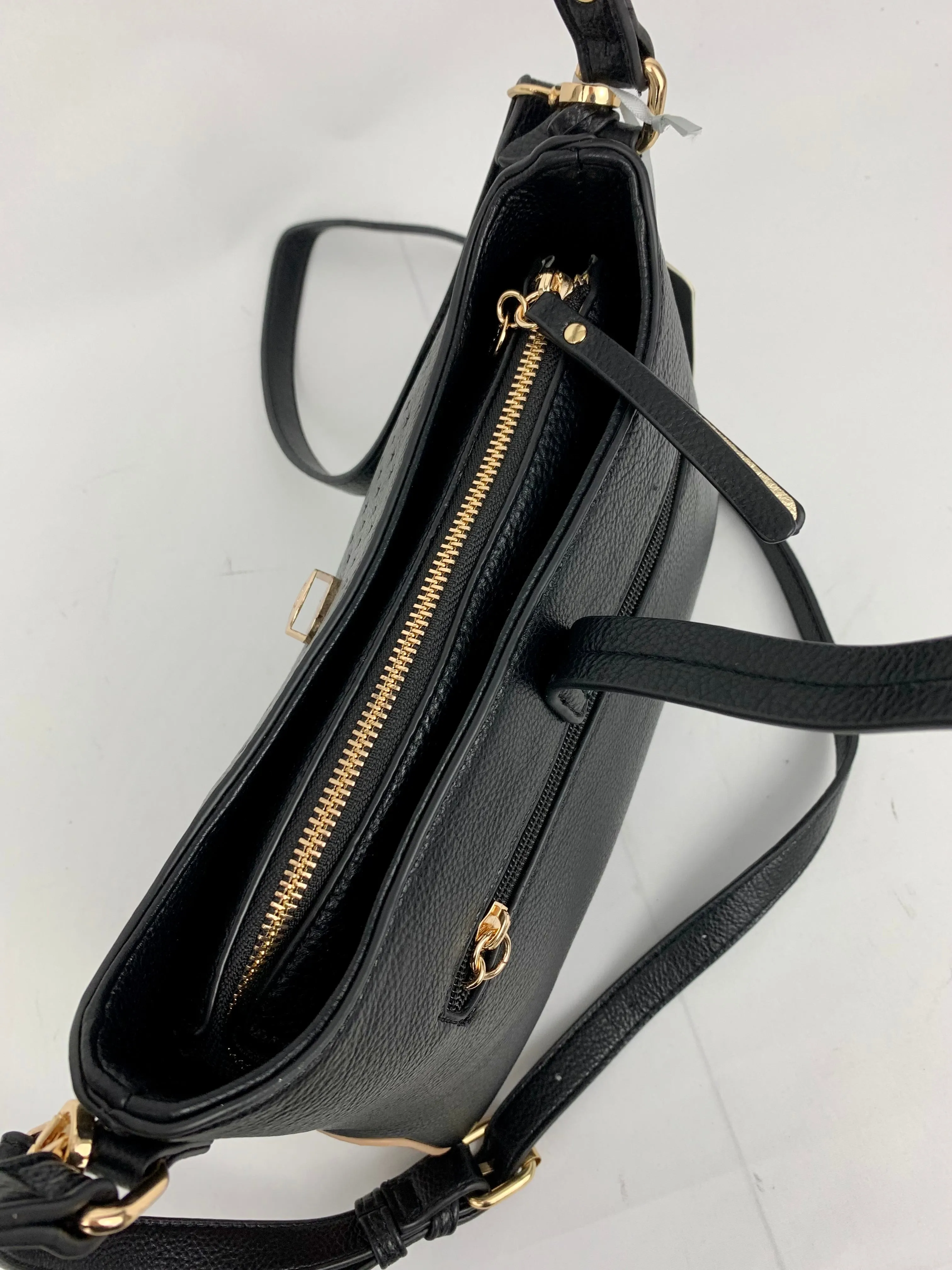 SANTANA - star patterned quality faux leather hobo shoulder/ crossbody handbag