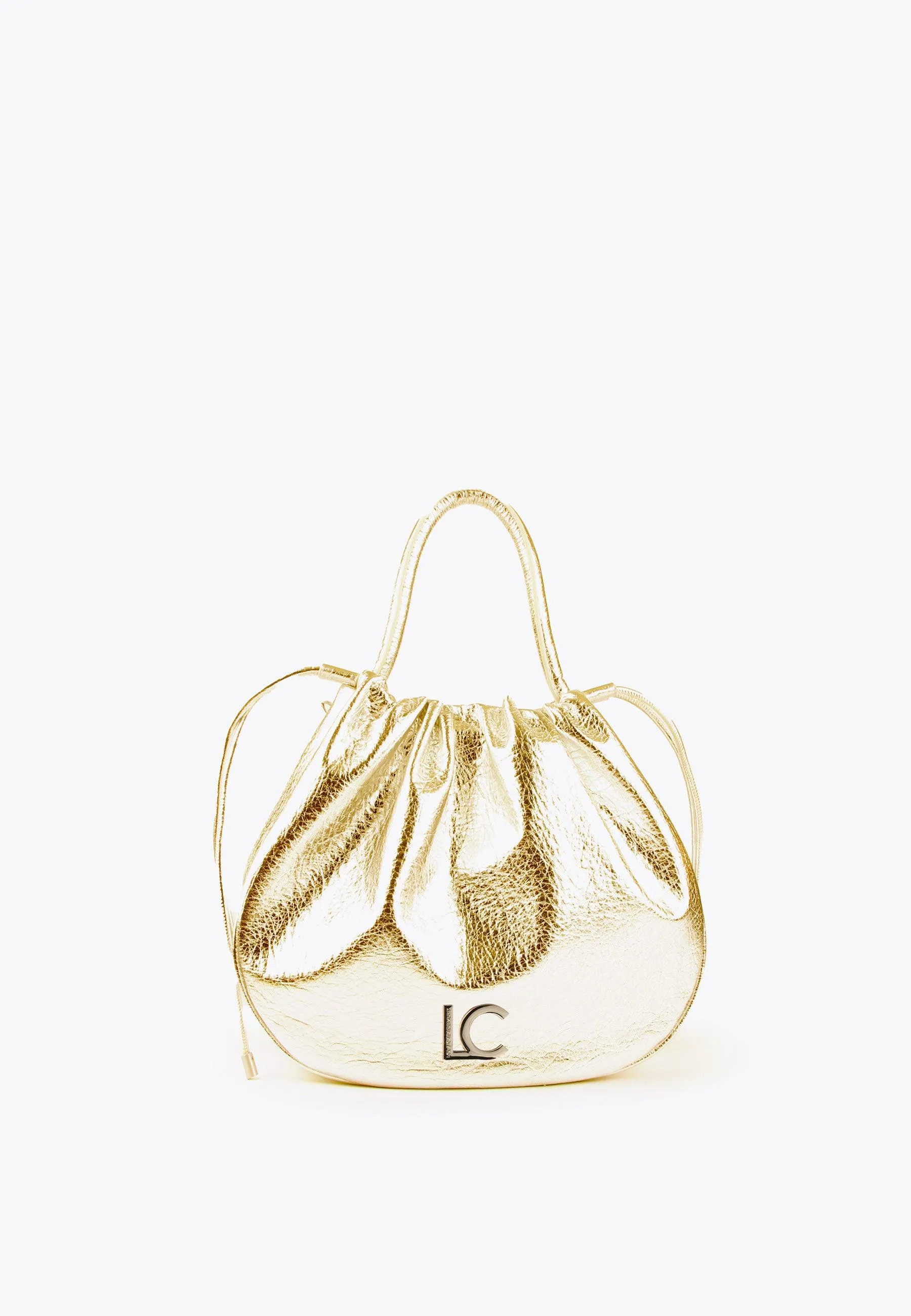 Semicircular tote bag