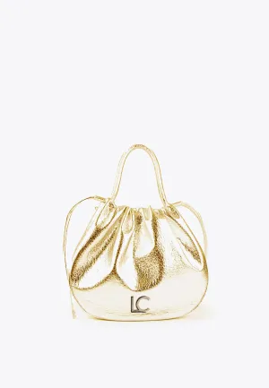 Semicircular tote bag