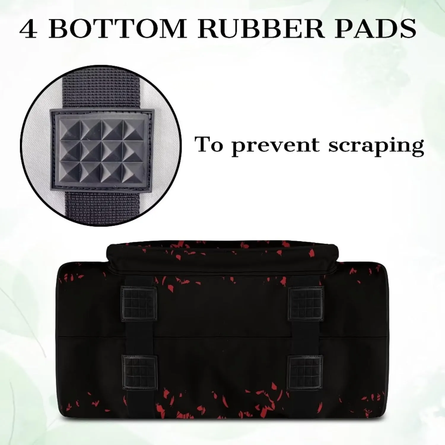Sewing Machine Case Bat Sewing Machine Accessories for Most Standard Singer, Brother, Janome Halloween Decorations Indoor Hand Bag Tote