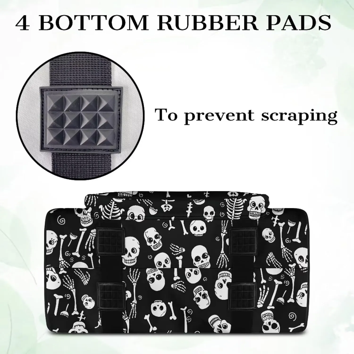 Sewing Machine Case Ghost Portable Sewing Machine Bag Suitable for Most Standard Singer, Brother, Janome, Purple Tote Bag