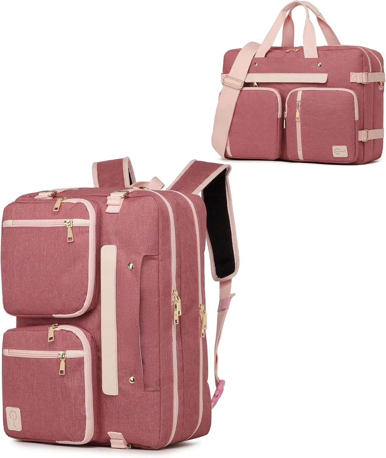 seyfocnia Convertible 3 in 1 Laptop Backpack,Messenger Backpack Satchel Bag Briefcase Backpack Computer Handbag Bag