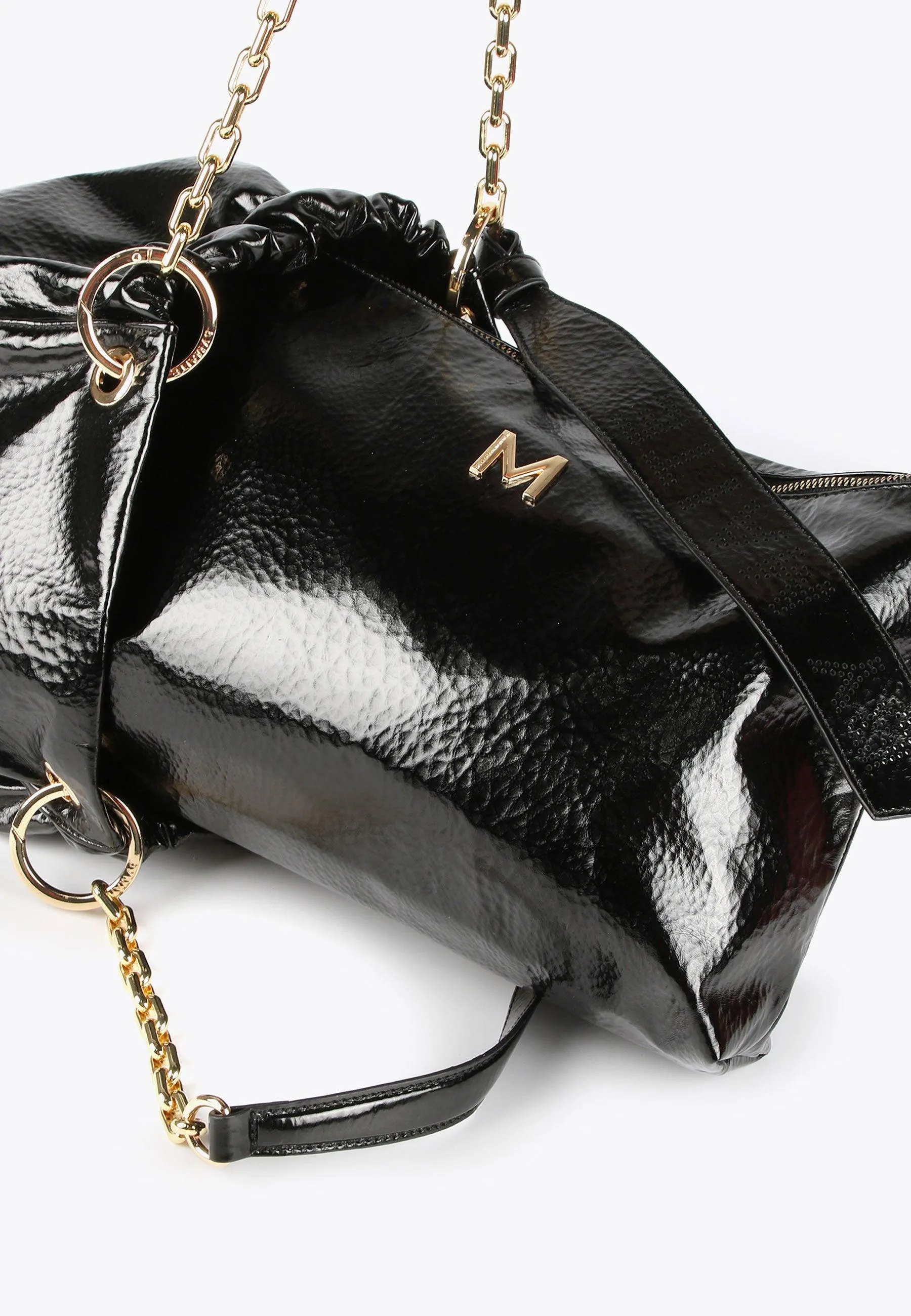 Shiny tote bag