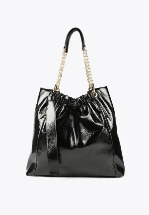 Shiny tote bag