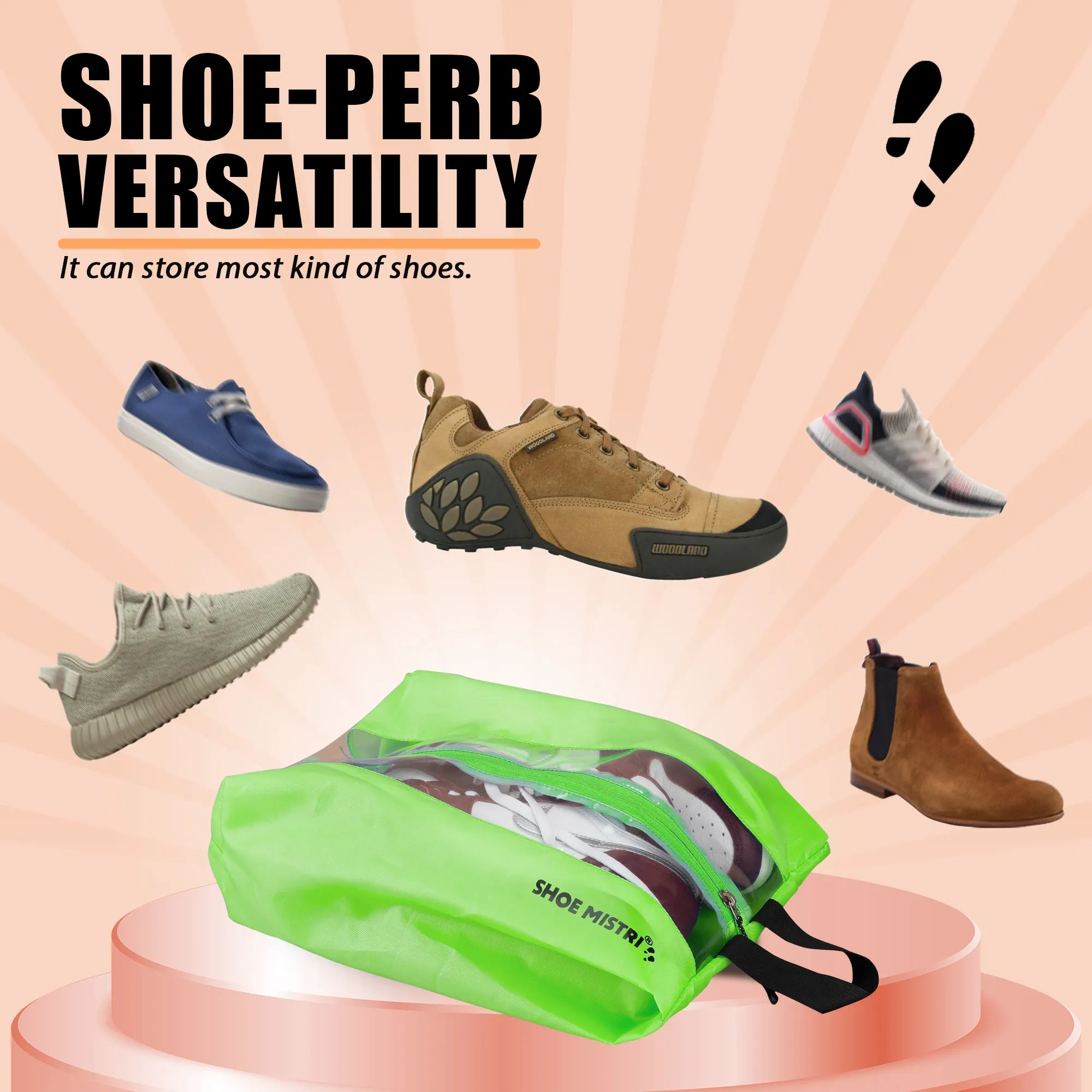 Shoe Mistri Shoe Pouch (Pack of 10)