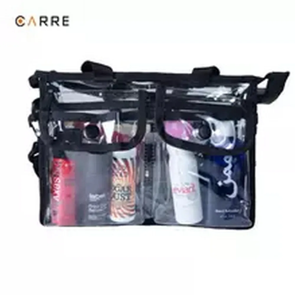 Shoulder Clear Transparent pvc Makeup Travel Bag