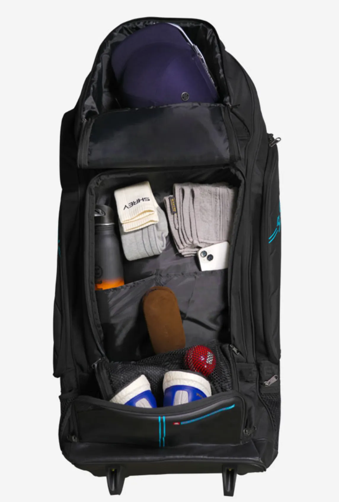 Shrey Meta Duffle Wheelie 120 Cricket kit Bag