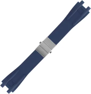 Silicone Rubber Watch Band For Ulysse Nardin Outdoor Sports Waterproof Bracelet Wrist Strap Replacement Watch Accessories Parts