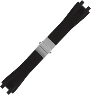 Silicone Rubber Watch Band For Ulysse Nardin Outdoor Sports Waterproof Bracelet Wrist Strap Replacement Watch Accessories Parts