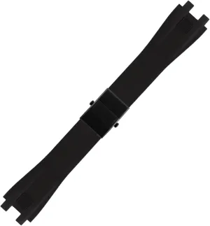 Silicone Rubber Watch Band For Ulysse Nardin Outdoor Sports Waterproof Bracelet Wrist Strap Replacement Watch Accessories Parts